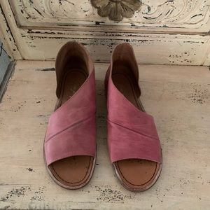 Free People Pink Sandals
